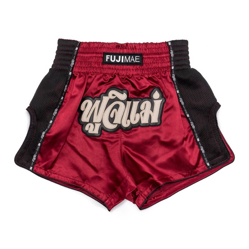 FUJIMAE PROWEAR THAI SHORTS - red